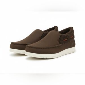 Sperry Women’s Moc-Sider Brown Leather Teddy Hybrid Boat Shoe M8.5 & M9 NIB